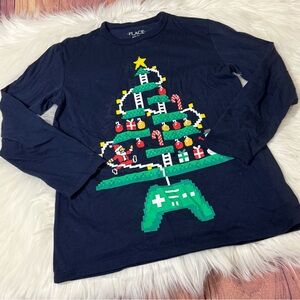 The Children’s Place “Gamer” Christmas Long Sleeve Shirt - Boys Size M (7/8)